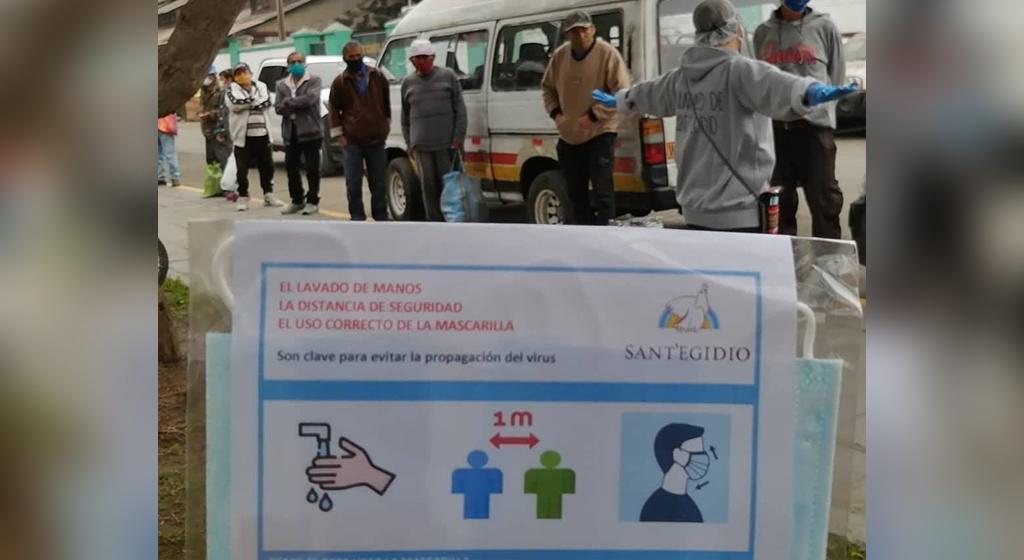 Perú greument afectat per la pandèmia: ajuda alimentària y prevenció del contagi a Lima