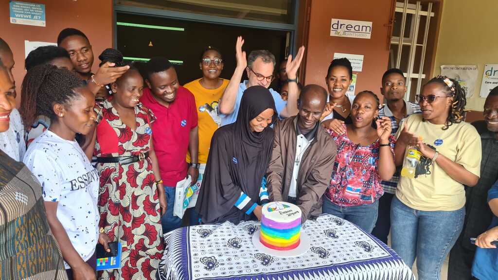 Célébration des 20 ans du programme DREAM à Iringa, en Tanzanie