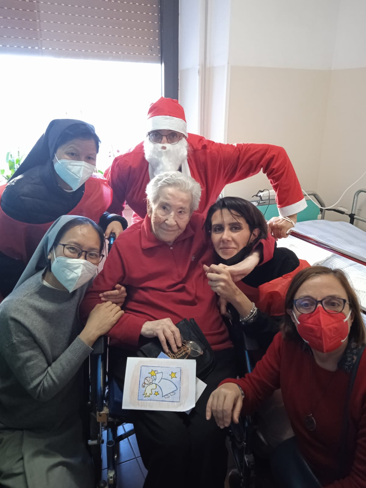 Roma Italia Il Pranzo Di Natale Di Sant Egidio A Fonte Nuova Con