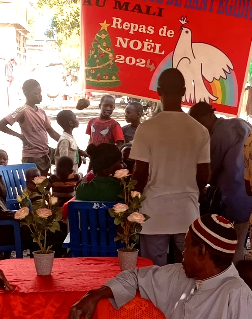 Bamako Mali Pranzo di Natale 2024 COMUNITÀ DI SANT EGIDIO