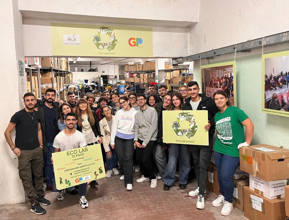 All'EcoLab di Pace la solidarietà fa la differenza: alle crisi climatiche, sociali e ambientali si risponde anche così