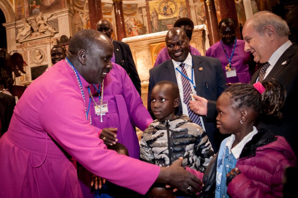 Südsudan: Gebetswache in Santa Maria in Trastevere