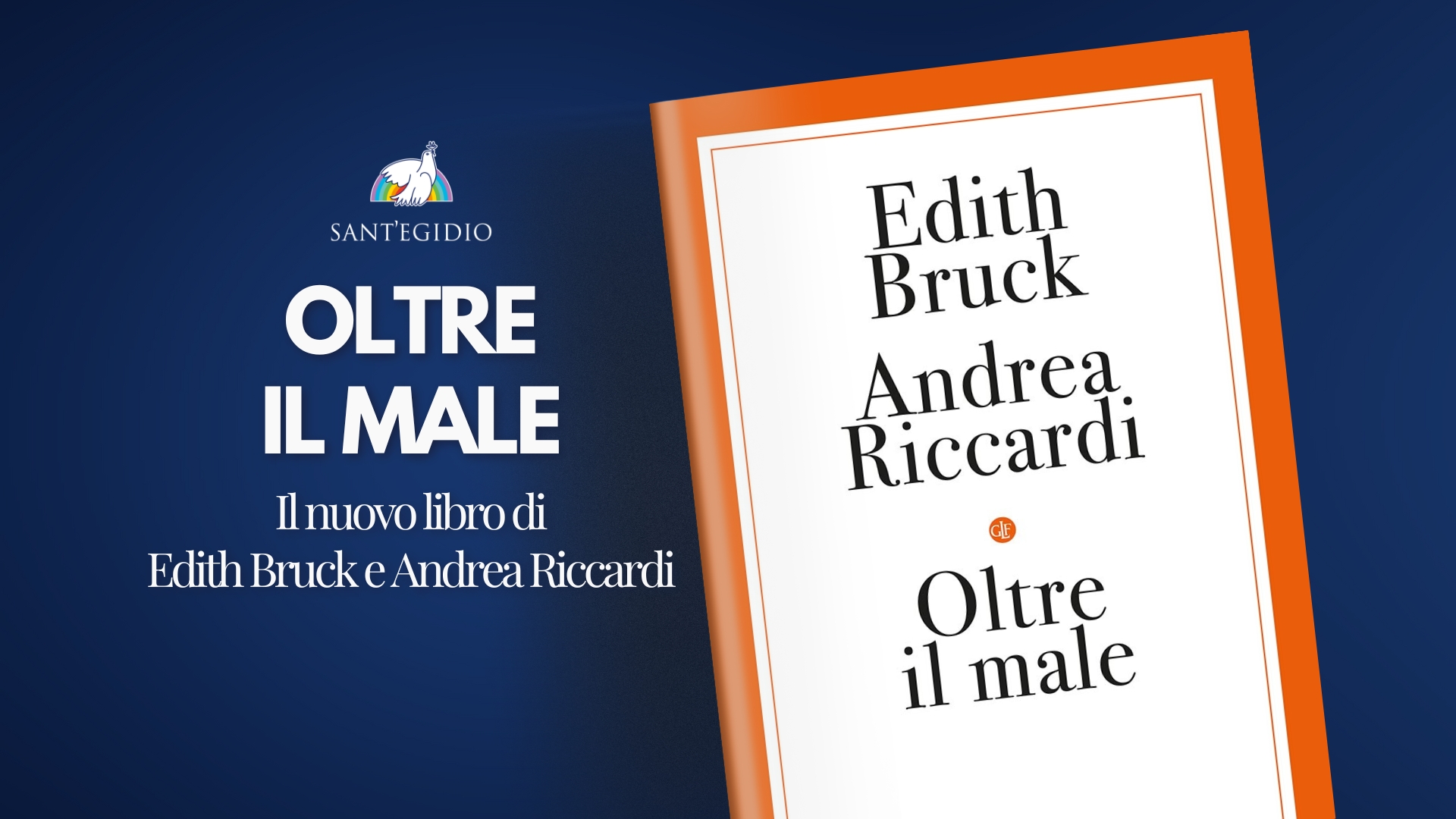 Andrea Riccardi e Edith Bruck nel volume "Oltre il male": i sogni dei giovani e l'amicizia riparano l'umanità