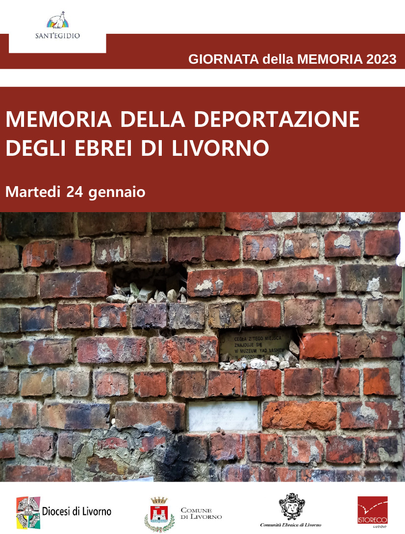 Memoria della deportazione degli ebrei di Livorno. Piazza del